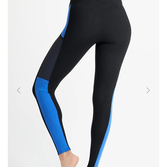 New Yummie Color Block Shaping Leggings SZ Medium - Picture 4 of 7